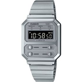 Casio A100WE-7BDF Erkek Kol Saati Gri Dijital