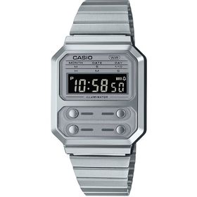 Casio A100WE-7BDF Erkek Kol Saati Gri Dijital