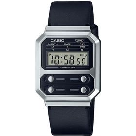 Casio A100WEL-1ADF Erkek Kol Saati Siyah Dijital