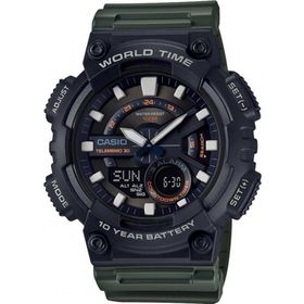 Casio AEQ-110W-3AVDF Yeşil Erkek Kol Saati