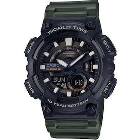 Casio AEQ-110W-3AVDF Yeşil Erkek Kol Saati