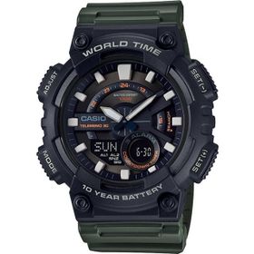 Casio AEQ-110W-3AVDF Yeşil Erkek Kol Saatii