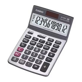 Casio AX-120ST Oynar Başlıklı Gri Masaüstü Hesap Makinesi