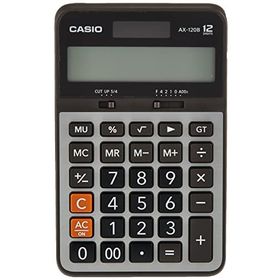 Casio AX120BWDC Hesap Makinesi