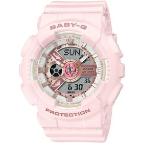 Casio BA-110AQ-4ADR Beyaz Silikon Kadın Kol Saati