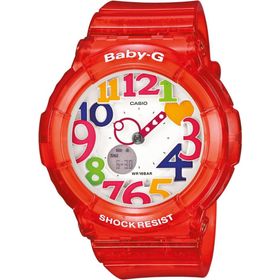 Casio BGA-131-4BDR Kadın Kol Saati kırmızı