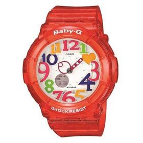 Casio BGA-131-4BDR Kadın Kol Saati kırmızı