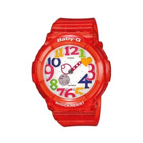 Casio BGA-131-4BDR Kadın Kol Saati kırmızı