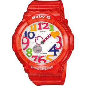 Casio BGA-131-4BDR Kadın Kol Saati kırmızı