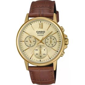 Casio Bms-300gl-5avdf Kahve Deri Erkek Kol Saati