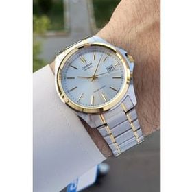 Casio CSISTE50 Gold Gümüş Erkek Kol Saati