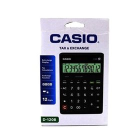 Casıo D-120 12 Hane Masa Üstü Hesap Makinesi