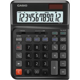 Casio DE-12E-BK-W-DP Masaüstü Hesap Makinesi