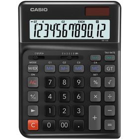 Casio DE-12E-BK-W-DP Masaüstü Hesap Makinesi