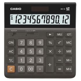 Casio DH-12-BK 12 Haneli Masaüstü Hesap Makinesi