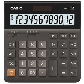 Casio DH-12 Siyah Hesap Makinesi