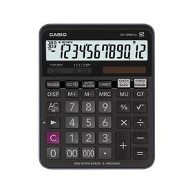 Casio DJ-120 D Plus 14 Hane Tax 300 İşlem Kontrol Büyük Boy Hesap Makinası