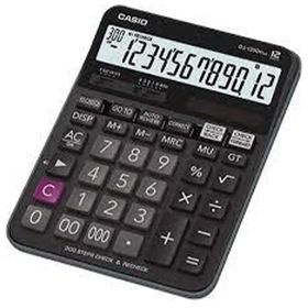 Casio DJ-120D Plus Siyah Masaüstü Hesap makinesi