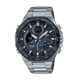 Casio ECB-950DB-1ADF Gri-Siyah Kol Saati