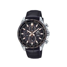 Casio Efr-574bl-1avudf Siyah Deri Erkek Kol Saati