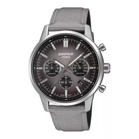 Casio Efr-575c-8adf Gri Kumaş Erkek Kol Saati