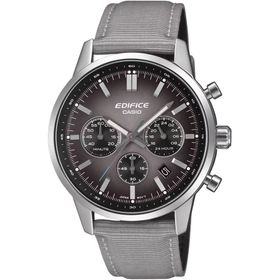 Casio Efr-575c-8adf Gri Kumaş Erkek Kol Saati
