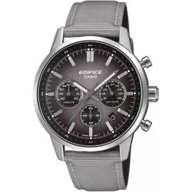 Casio Efr-575c-8adf Gri Kumaş Erkek Kol Saati