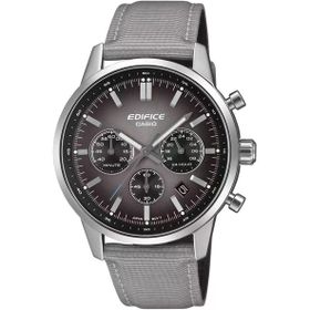 Casio Efr-575c-8adf Gri Kumaş Erkek Kol Saati