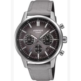 Casio Efr-575c-8adf Gri Kumaş Erkek Kol Saati