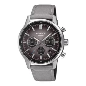 Casio Efr-575c-8adf Gri Kumaş Erkek Kol Saati