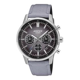 Casio Efr-575c-8adf Gri Kumaş Erkek Kol Saati
