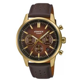 Casio Efr-575cl-5adf Kahverengi Deri Erkek Kol Saati