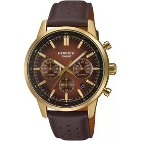 Casio Efr-575cl-5adf Kahverengi Deri Erkek Kol Saati