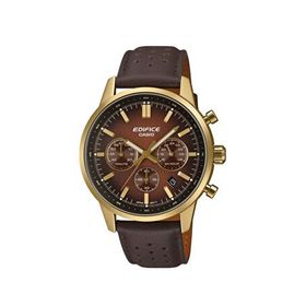 Casio Efr-575cl-5adf Kahverengi Deri Erkek Kol Saati