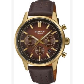 Casio Efr-575cl-5adf Kahverengi Deri Erkek Kol Saati