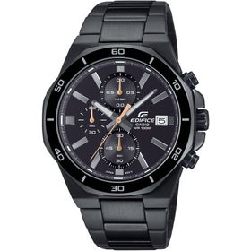 Casio EFV-640DC-1AVUDF Siyah Çelik Erkek Kol Saati