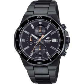 Casio EFV-640DC-1AVUDF Siyah Çelik Erkek Kol Saati