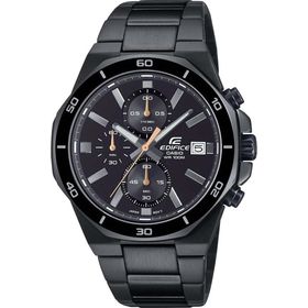 Casio EFV-640DC-1AVUDF Siyah Çelik Erkek Kol Saati