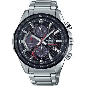 Casio EQS-900DB-1AVUDF Gri Çelik Edifice Erkek Kol Saati