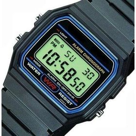 Casio F-91W-1DG Dijital Silikon Kordon Spor Erkek Kol Saati