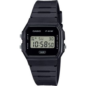 Casio F-91WB-1ADF Siyah Unisex Kol Saati