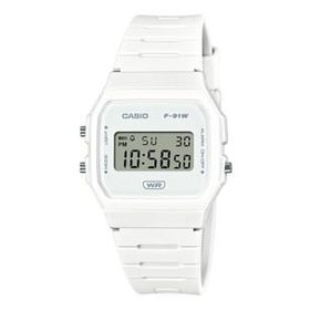 Casio F-91WB-7ADF Beyaz Unisex Kol Saati