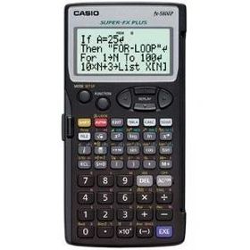 Casio FX-5800 P Bilimsel Kütüphane Programlı İntegral Kompleks Matrix Hesap Makinası