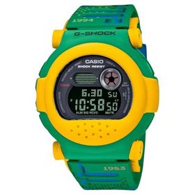 Casio G-B001RG-3DR Yeşil-Sarı Erkek Kol Saati