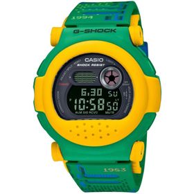 Casio G-B001RG-3DR Yeşil-Sarı Erkek Kol Saati