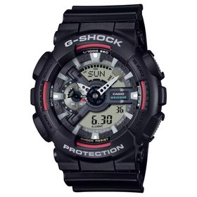 Casio G-Shock GA-110Rl-1ADR Quartz Silikon Siyah Erkek Kol Saati
