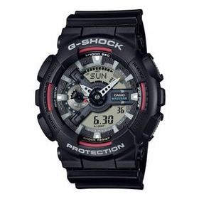Casio G-Shock GA-110Rl-1ADR Quartz Silikon Siyah Erkek Kol Saati