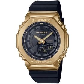 Casıo G-Shock GM-S2100GB-1ADR Siyah Silikon Kordon Analog Dijital Kadın Kol Saati