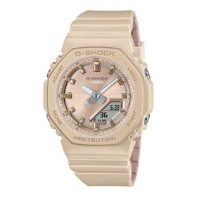 Casio G-Shock GMA-P2100ST-9ADR Krem Silikon Kadın Kol Saati