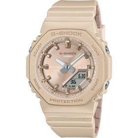 Casio G-Shock GMA-P2100ST-9ADR Krem Silikon Kadın Kol Saati